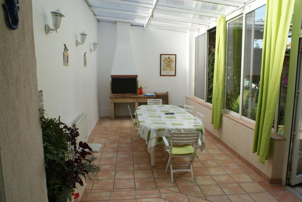 Spacieuse Maison De Village Climatisee Avec Jardin Patio Bessan Εξωτερικό φωτογραφία